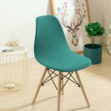 Load image into Gallery viewer, Waterproof Chair Cover for Shell Chair Washable Removable Armless Shell Seat Cover Banquet Home Modern Style for Kitchen Dining Room Chair Slipcovers Dining Chair Covers Parsons Chair Slipcover Stretch Chair Covers For Dining Room
