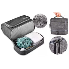 Load image into Gallery viewer, Waterproof Hanging Travel Toiletry Bag for Men and Women
