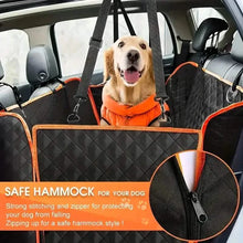 Load image into Gallery viewer, Waterproof Heavy-Duty Quilted Dog Seat Cover Hammock for Cars, Trucks, SUVs
