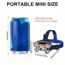 Load image into Gallery viewer, Waterproof LED Headlamp for Outdoor Adventures

