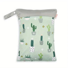Load image into Gallery viewer, Waterproof Reusable Wet Bag Wet Dry Bags For Cloth Diapers &amp; Breast Pump Parts
