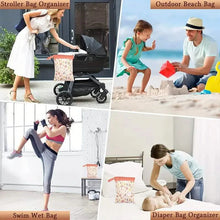 Load image into Gallery viewer, Waterproof Reusable Wet Bag Wet Dry Bags For Cloth Diapers &amp; Breast Pump Parts
