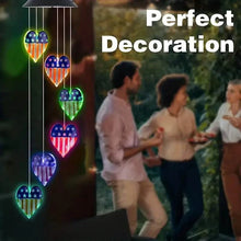 Load image into Gallery viewer, Waterproof Solar Wind Chime Light
