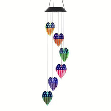 Load image into Gallery viewer, Waterproof Solar Wind Chime Light
