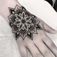 Load image into Gallery viewer, Waterproof Womens Temporary Sticker Tattoo Flower Rose Realistic Sketches For Arm Hand
