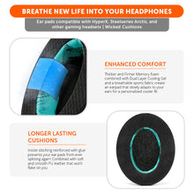 Load image into Gallery viewer, WC FreeZe - Hybrid Cooling Gel Infused Gaming Earpads
