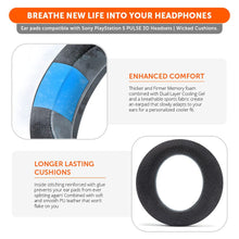 Load image into Gallery viewer, WC FreeZe Pulse 3D - Cooling Gel Earpads For PS5 Pulse 3D Headset
