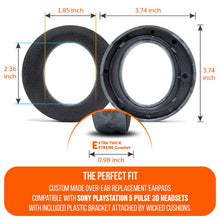 Load image into Gallery viewer, WC FreeZe Pulse 3D - Cooling Gel Earpads For PS5 Pulse 3D Headset
