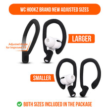 Load image into Gallery viewer, WC HookZ - Over Ear Hooks for Airpods Pro 1, 2 &amp; Airpods 1, 2, 3

