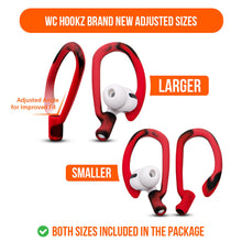 Load image into Gallery viewer, WC HookZ - Over Ear Hooks for Airpods Pro 1, 2 &amp; Airpods 1, 2, 3
