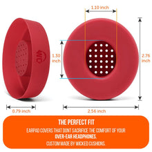 Load image into Gallery viewer, Small WC SweatZ Protective Headphone Earpad Covers
