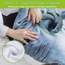 Load image into Gallery viewer, Wearable Shark Sleeping Bag Onezie with Zipper
