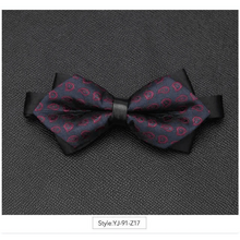 Load image into Gallery viewer, Wedding Men Butterfly Bowtie Formal Bow Ties Beautiful Printed Men Luxury Adjustable Business Bowties

