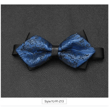 Load image into Gallery viewer, Wedding Men Butterfly Bowtie Formal Bow Ties Beautiful Printed Men Luxury Adjustable Business Bowties

