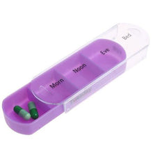 Load image into Gallery viewer, Weekly Pill Organizer Dispenser Box
