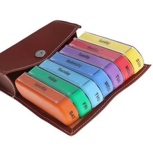 Load image into Gallery viewer, Weekly Pill Organizer Dispenser Box
