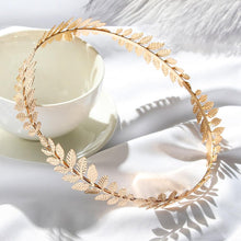 Load image into Gallery viewer, Western Fashion Retro Hair Bands For Women Wedding Metal Gold Leaf Butterfly Hair Headbands Girls Bride Gorgeous Hair Accessories For Women
