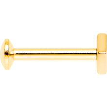Load image into Gallery viewer, 5/16 Gold IP Rhombus Internally Threaded Daith Cartilage Tragus
