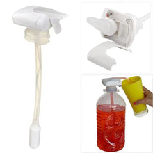 Load image into Gallery viewer, White Automatic Drink Dispenser For Fridge Gallon Magic Tap Electric Water Milk Drink Beverage Hands-Free Dispenser Spill Proof Convenient Dispenser One-Handed Operation Suitable For Outdoor And Home Kitchens
