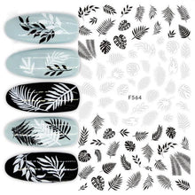Load image into Gallery viewer, White Embossed Flower Lace 5D Sticker Decal Wedding Nail Art Designs Floral Flower Transfer Decal  Geometry  3D Wave Design Decoration for Women Girls Tape Nail Art Stickers Decal Decoration Geometry Transfer Decals Nail Art Decorations Decoration Decal

