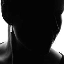 Load image into Gallery viewer, White Inside Out Hoops with Free 2.00 CT Studs
