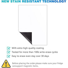 Load image into Gallery viewer, Whiteboard Magnetic Dry Erase Board Self Adhesive
