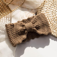 Load image into Gallery viewer, Wide Knitted Headband Bows Knotted Winter Women Turban Hair Accessories For Girls Lady Soft Knitting Winter Headbands Gorgeous Hair Accessories For Women
