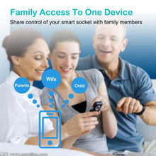 Load image into Gallery viewer, WiFi Smart Socket APP Plug Outlet Remote

