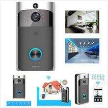 Load image into Gallery viewer, WiFi Wireless Video Doorbell Two-Way Talk Smart PIR Door Bell Security Camera HD
