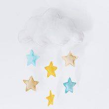 Load image into Gallery viewer, Wind Chimes Handmade Cloud Felt Love Pendant Baby Children Cloud Bed Bell Mobile Crib Jewelry Creative Pendant  Bedroom Loving Ceiling Hanging Heart Decor Girls Wind Chime Nursery Decoration
