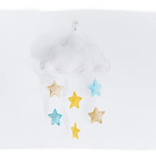 Load image into Gallery viewer, Wind Chimes Handmade Cloud Felt Love Pendant Baby Children Cloud Bed Bell Mobile Crib Jewelry Creative Pendant  Bedroom Loving Ceiling Hanging Heart Decor Girls Wind Chime Nursery Decoration
