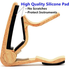 Load image into Gallery viewer, WINGO Quick-Change Capo for 6 String Steel Acoustic and Electric Guitars
