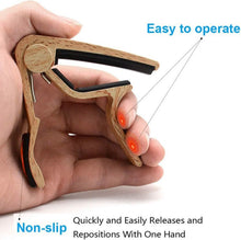 Load image into Gallery viewer, WINGO Quick-Change Capo for 6 String Steel Acoustic and Electric Guitars
