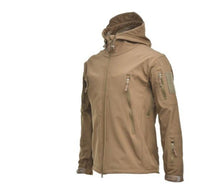 Load image into Gallery viewer, Winter Big Size Men Camouflage Jacket Soft Classic Design Unique Wind &amp; Water-Resistant Jacket Tactical Jacket Men Waterproof Warm Windbreaker Clothing For Men Outdoor Camouflage Hooded Coat
