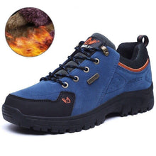 Load image into Gallery viewer, Winter Couple Warm Hiking Shoes Outdoor Sports Thick-Soled Wear-Resistant Non-Slip Low Cut Hiking Shoes Wide Breathable Slip Resistant Hiking Mountain Biking Outdoor Shoes
