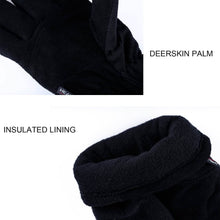 Load image into Gallery viewer, Winter Gloves Deerskin Suede Leather Palm -20¬∞F Cold Proof Work Glove
