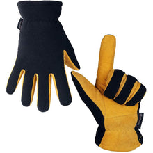 Load image into Gallery viewer, Winter Gloves Deerskin Suede Leather Palm -20¬∞F Cold Proof Work Glove
