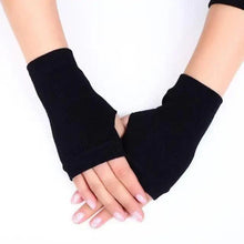 Load image into Gallery viewer, Winter Gloves Female Fingerless Gloves Without Fingers Women Warm Winter Gloves Hand Wrist Warmer For Women Winter Cute Solid Color Half Knitted Wool Gloves
