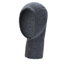 Load image into Gallery viewer, Winter Hat Skullies Beanies Hats Men Women Scarf Warm Breathable Hood Knitted Hat Caps Balaclava Mask Gorras Bonnet Knitted Hat Face Hooded Cowl Neckerchief with Drawstring Soft Balaclava Pullover Knitted Beanie for Adults Men Women Ski Caps
