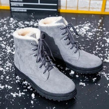 Load image into Gallery viewer, Winter Outdoor Flat Short Boots
