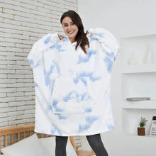 Load image into Gallery viewer, Winter Oversized Wearable Blanket Women Hoodies Sweatshirt TV Blanket With Sleeves Pullover Warm Soft Unisex Hoody Comfortable Sweatshirts For Autumn
