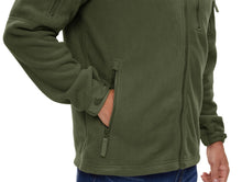 Load image into Gallery viewer, Winter Tactical Fleece Jacket Mens Jacket Unique Design Men's Winter Thermal Work Jacket Thermal Warm Security Fishing Work Coats Soft Winter Fleece Coat With Multiple Pockets
