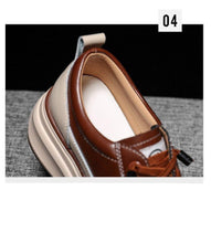 Load image into Gallery viewer, Winter Thich Womans Sneakers Warm Casual Vulcanized Shoes High Platform Boots Lace Up High Top Leather Sneakers Woman High Fashion Thick Soled Sports Walking  Platform Shoes 7CM
