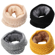 Load image into Gallery viewer, Winter Warm Brushed Knit Neck Warmer Wrap Lightweight Scarf Collar Neck Elegant Warmer Scarves Circle Go Out Wrap Cowl Loop Snood Shawl Outdoor Ski Climbing Scarf For Men Women
