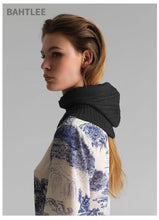 Load image into Gallery viewer, Winter Women Balaclava Wool Knitted Hat Scarf Caps Neck Warmer Hats Winter Motorcycle Mask Keep Warm Thermal Knitting Balaclava Motorbike Riding Face Mask Winter Warmed Windproof Ski Mask Cycling Hunting Fishing Tactical Airsoft Hat
