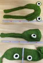 Load image into Gallery viewer, Winter Women Frog Crochet Knitted Hat Hip Hop Skellies Beanies Streetwear Costume Accessory Gift Warm Party Bonnets Cap Kids Knitted Beanie Hat Cute Frog Cartoon Winter Warmer Cap with Big Eyes for Baby Boys Girls
