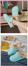 Load image into Gallery viewer, Winter Women's Slippers Warm Clogs Sandals Waterproof Slippers For Women Waterproof Slippers Fur Lined Clogs Winter Garden Shoes Warm House Family Women Shoes
