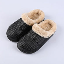 Load image into Gallery viewer, Winter Women's Slippers Warm Clogs Sandals Waterproof Slippers For Women Waterproof Slippers Fur Lined Clogs Winter Garden Shoes Warm House Family Women Shoes
