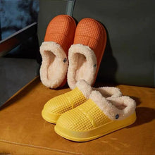 Load image into Gallery viewer, Winter Women's Slippers Warm Clogs Sandals Waterproof Slippers For Women Waterproof Slippers Fur Lined Clogs Winter Garden Shoes Warm House Family Women Shoes
