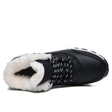 Load image into Gallery viewer, Winter Women's Sneakers Fashion Breathable Casual Running Winter Warm Anti-Slip Soft Sole Warm Fur Lined Winter Womens High Heels Sneakers
